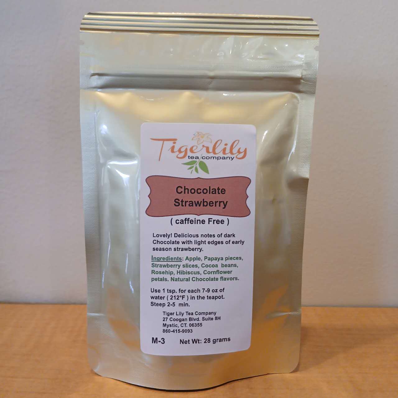Chocolate Strawberry ( Caffeine Free )( 28g/56g )
