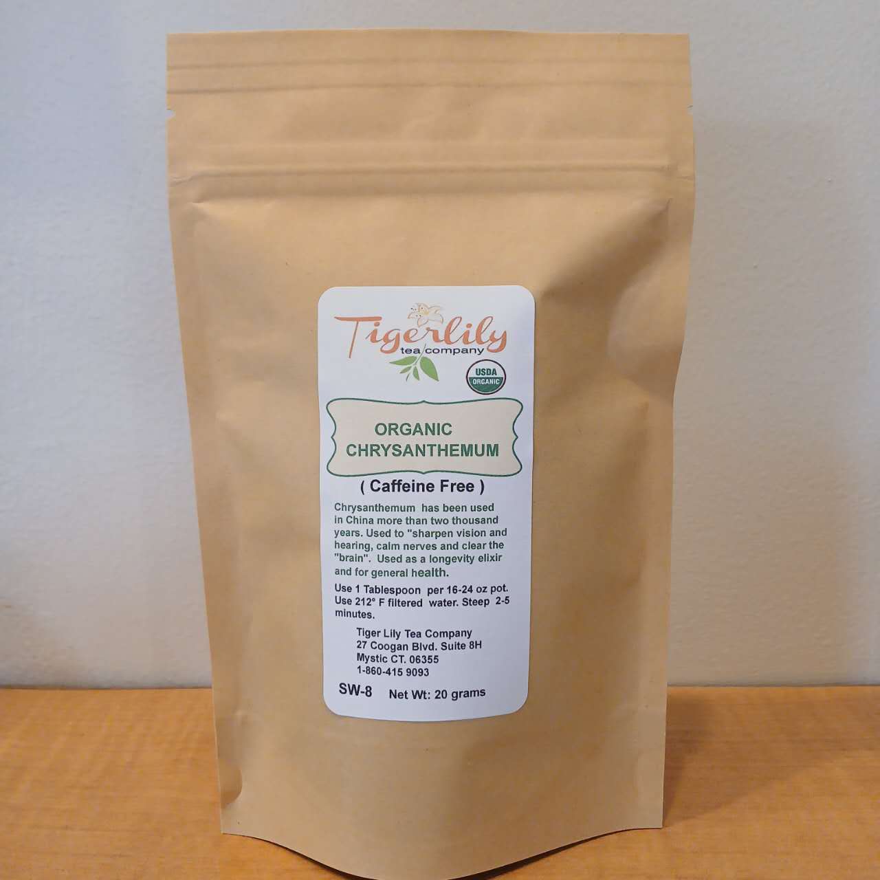 Organic Chrysanthemum ( 20g/ 40g ) ( Caffeine Free ) ( Herbal )