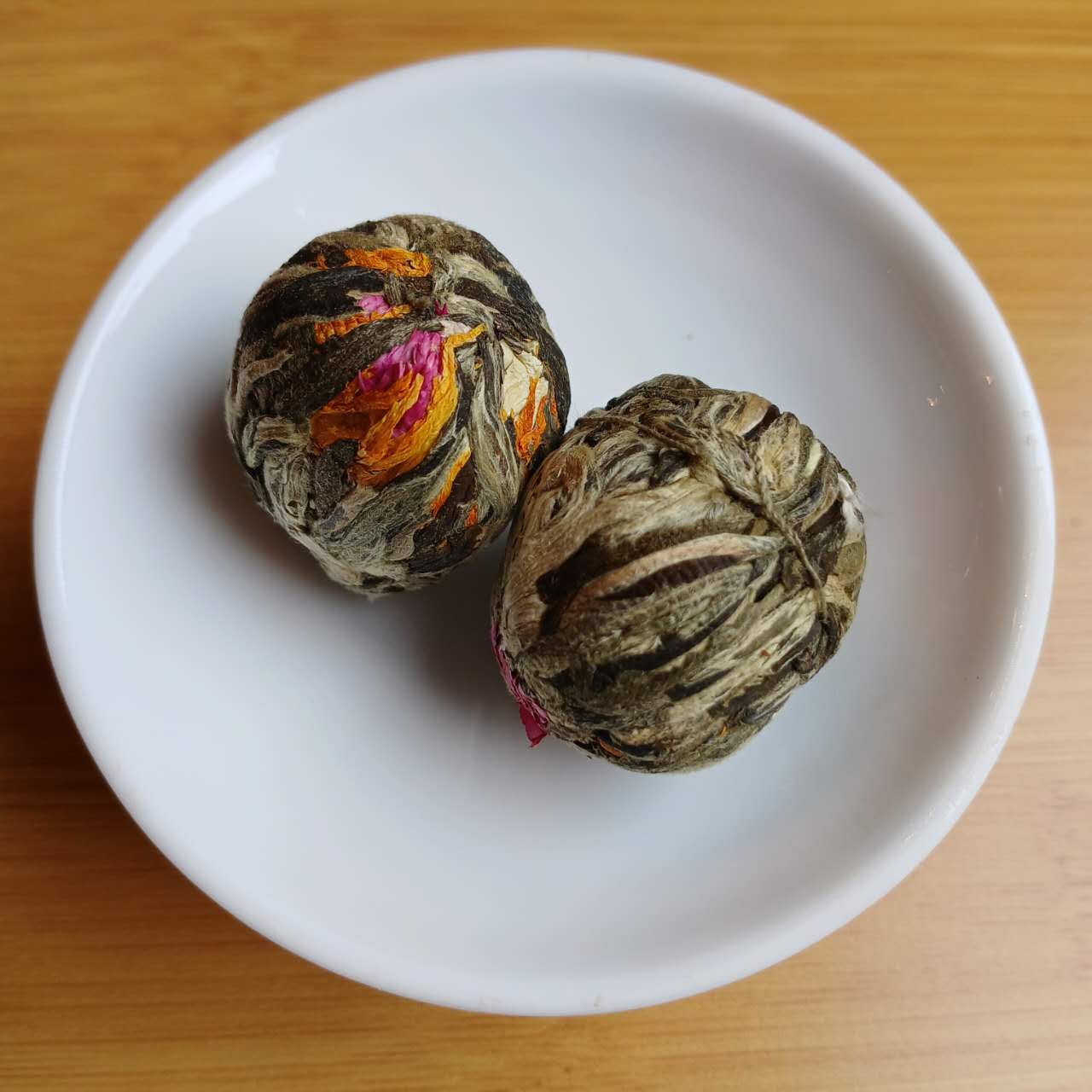 afternoon tea tiger lily Lavender Jasmine Blooming Green Tea