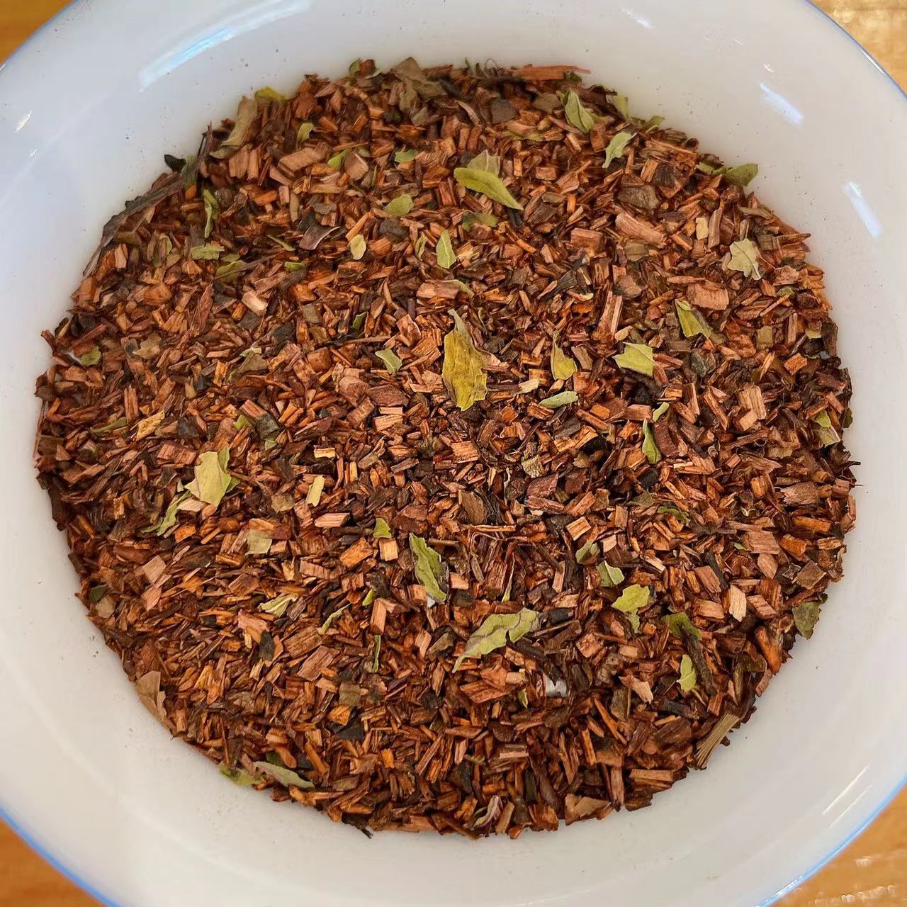 Organic Vanilla Mint Rooibos ( Caffeine Free ) ( 28g /56g )