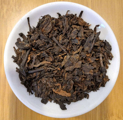 2016 Wei Dao Shu Puer – Aged Fermented Black Puer Tea Cake from Tigerlily Tea