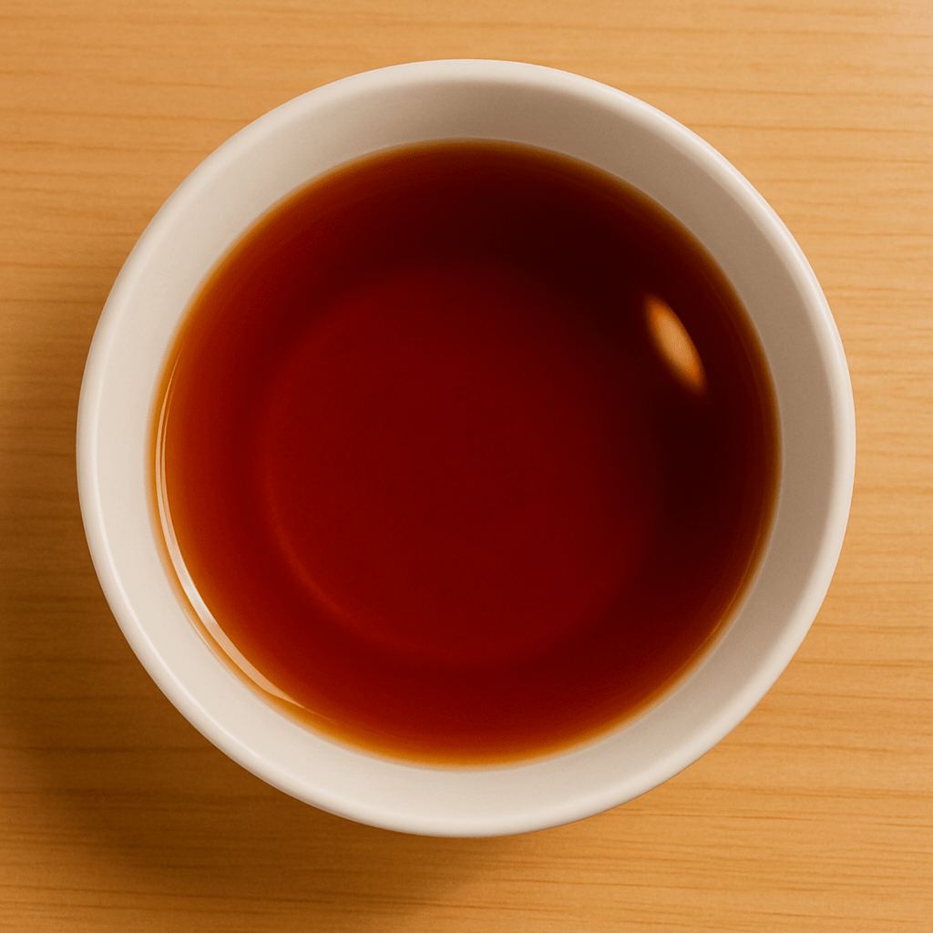 2022 Black Puer & Rice leaf Mini Tea Cake - Puer - Tiger Lily Tea Co