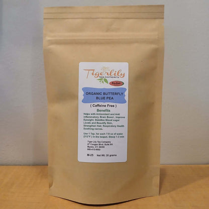 Organic Butterfly Blue Pea ( Caffeine Free )