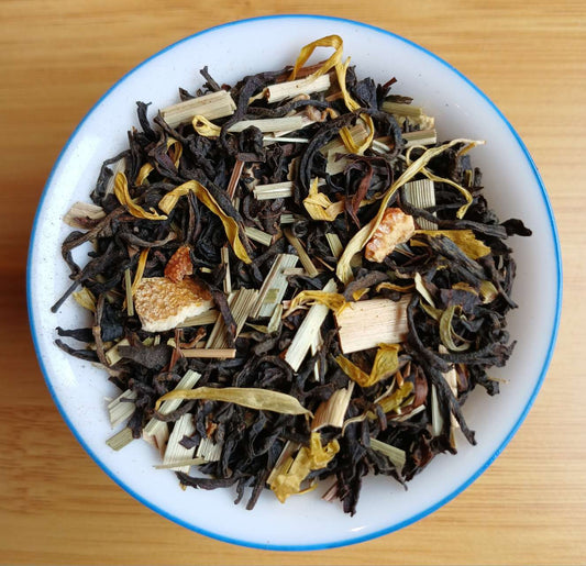 Organic Orange Green Tea – Light Citrus Green Tea by Tigerlily Tea