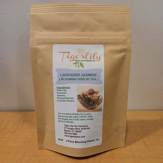 Lavender Jasmine – Blooming Display Tea from Tigerlily Tea