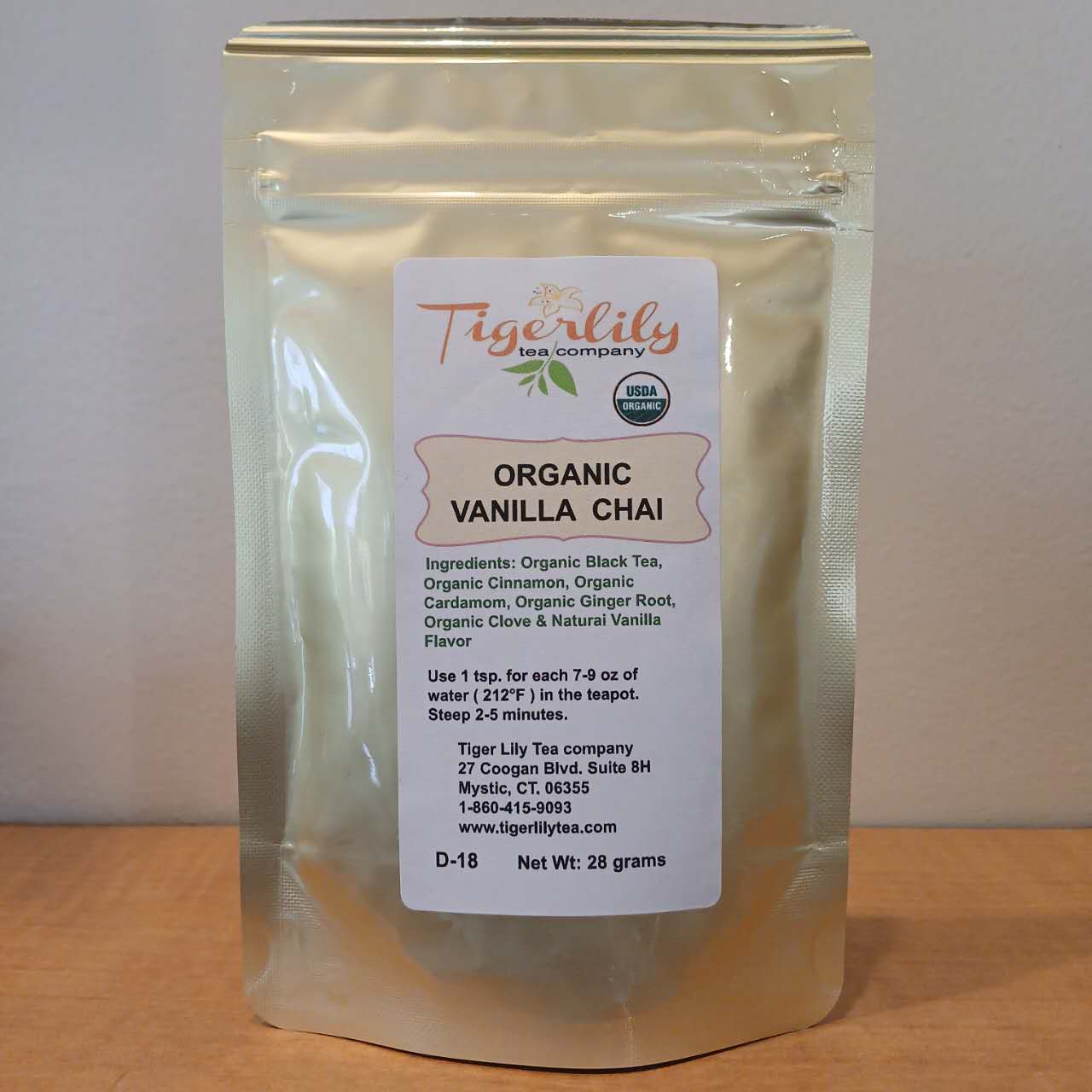 Organic Vanilla Chai Tea