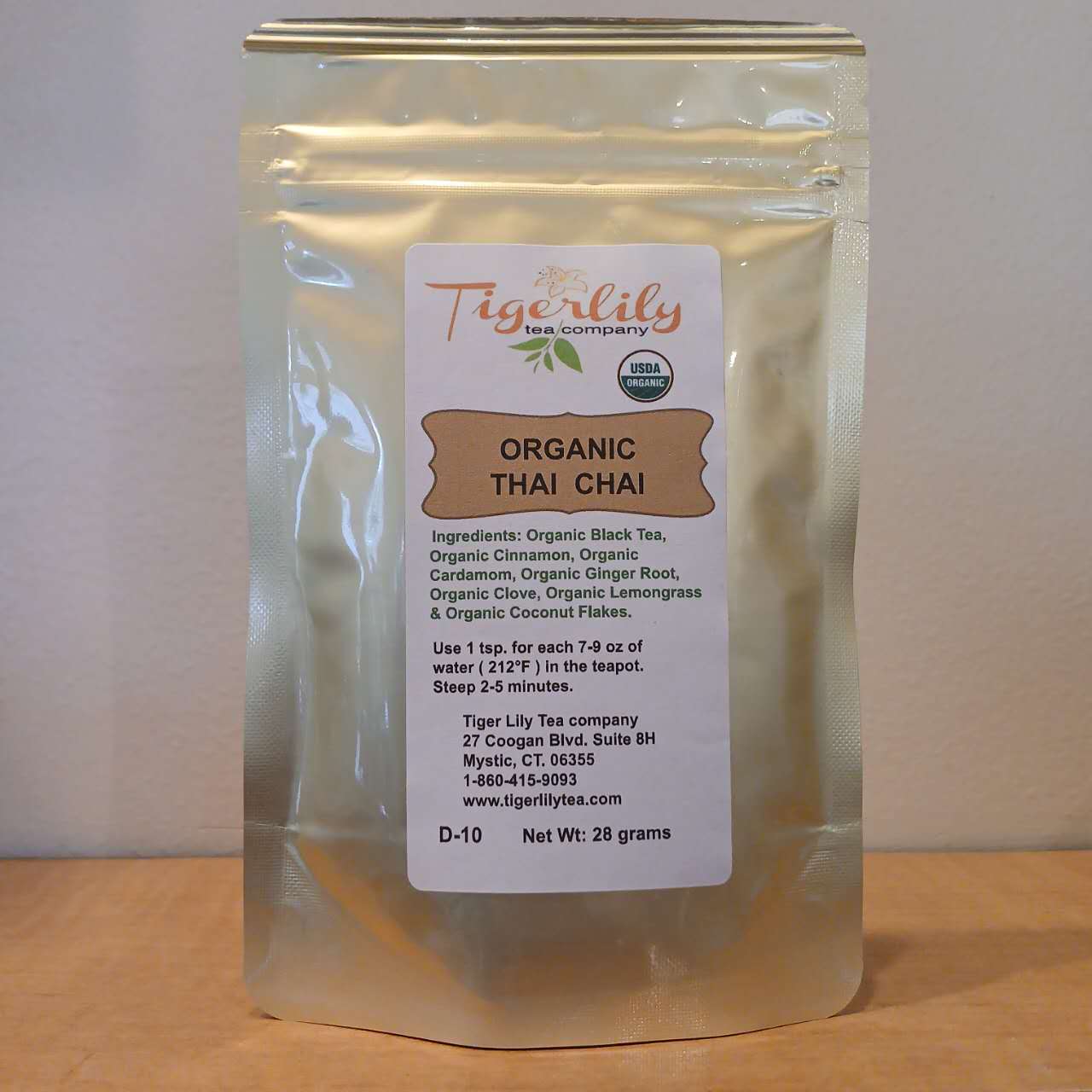 Organic Thai Chai – Spiced Black Tea with Coconut