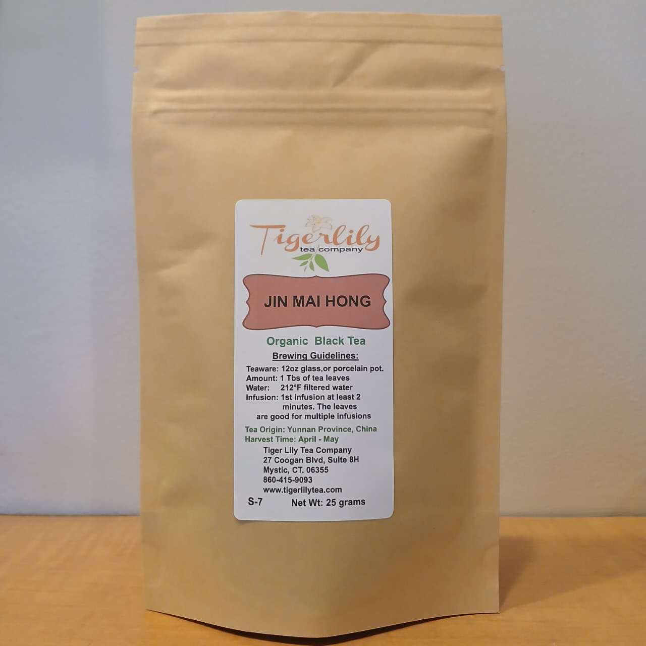 Organic Black Tea – Jin Mai Hong (Golden Tips)