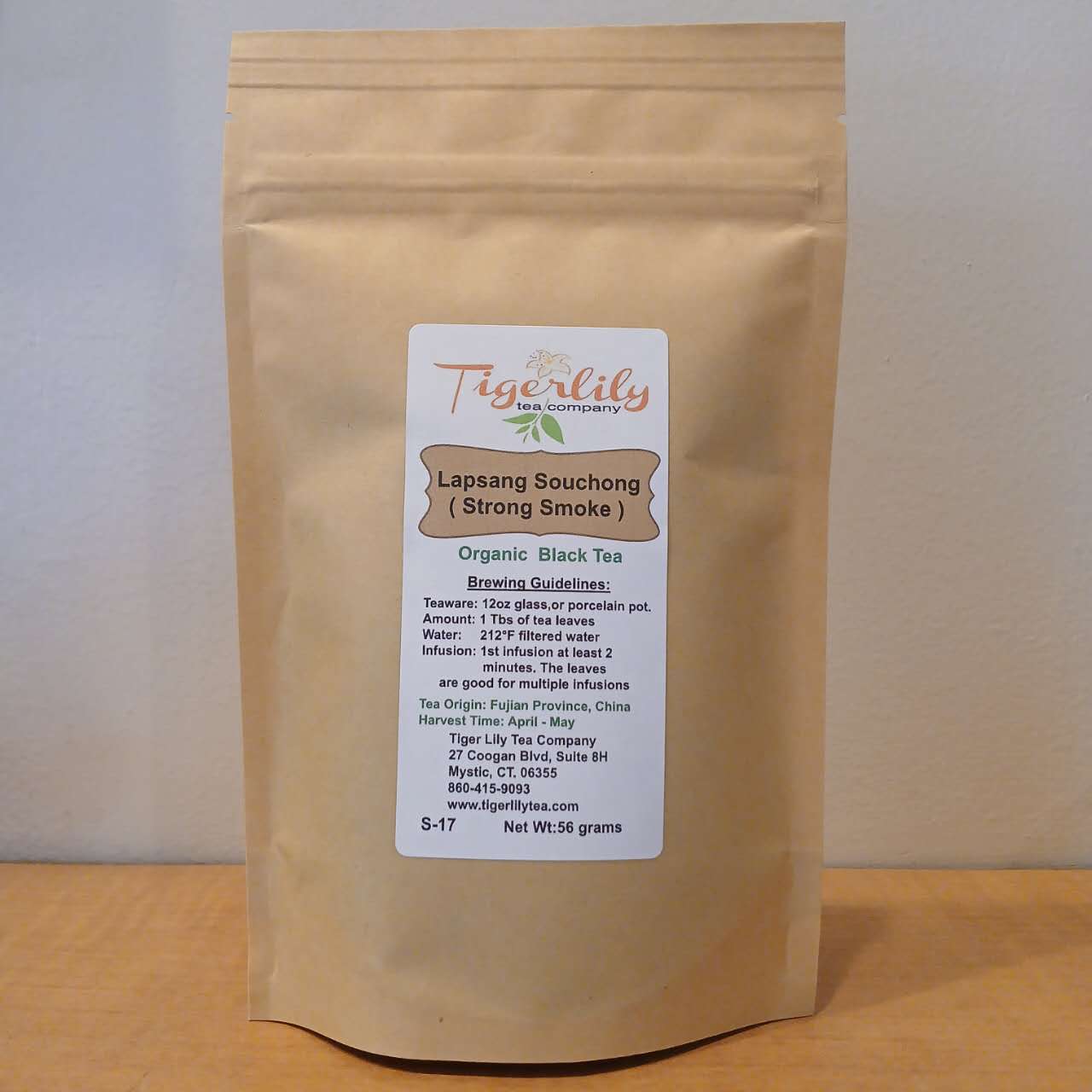 Organic Lapsang Souchong – Strong Smoke Black Tea