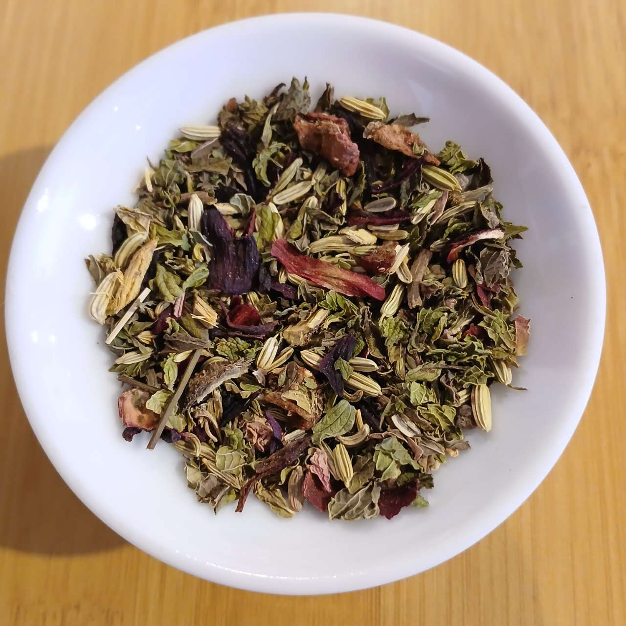Organic Happy Body Herbal Tea – Relaxing and Digestive Caffeine-Free Blend from Tigerlily Tea
