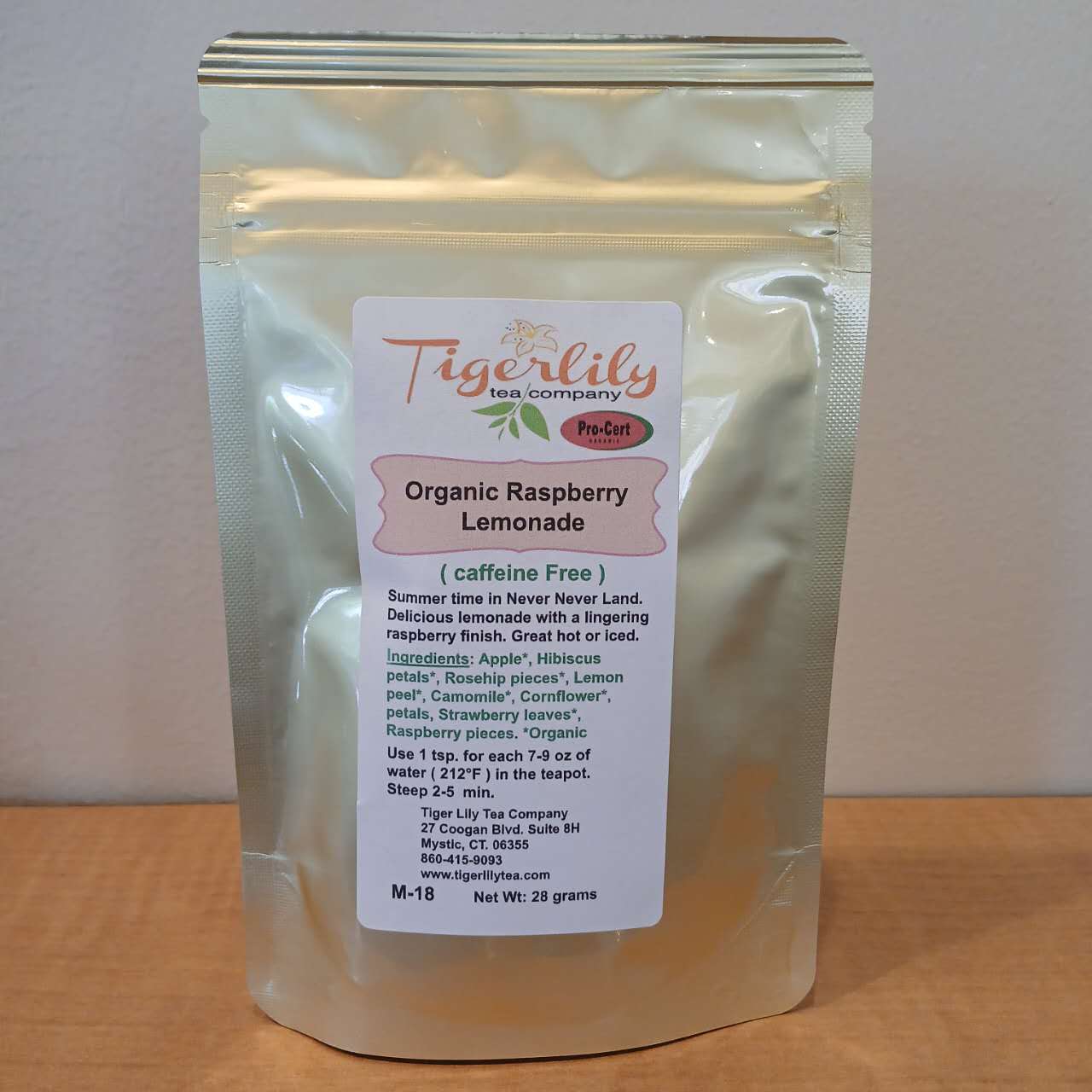 Organic Raspberry Lemonade Tea – Fruity Herbal Blend from Tigerlily Tea