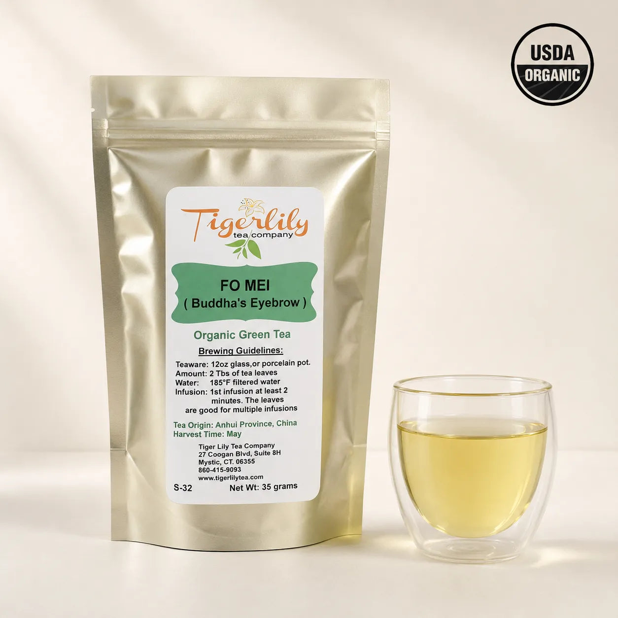 Fo Mei (Buddha's Eyebrow) – Chinese Green Tea