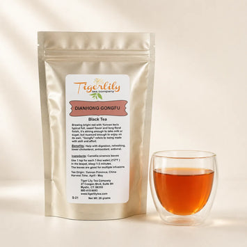 Dianhong Gongfu Black Tea Chinese Yunnan Black Tea