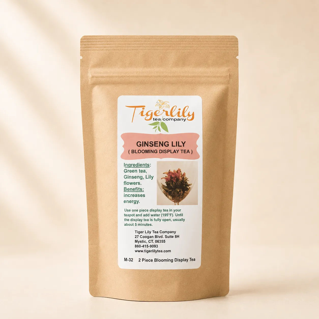 Ginseng Lily Green Tea