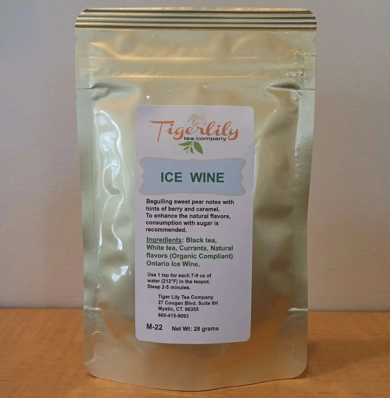 Ice Wine – White Tea with Grape & Floral Notes - Black Tea - Tiger Lily Tea Co