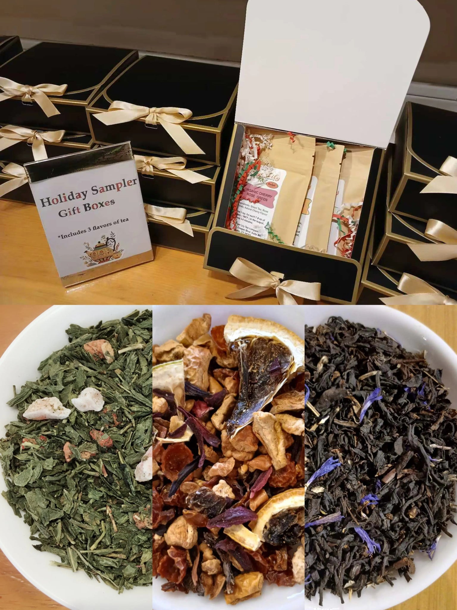 tiger lily berries Mango & Berry Discovery Box – Fruity Tea Gift Set