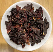 Organic Hibiscus Flowers – Tart & Vibrant Herbal Tea (Caffeine - Free) - Herbal - Tiger Lily Tea Co