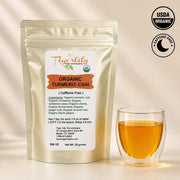Organic turmeric chai loose leaf spiced herbal tea