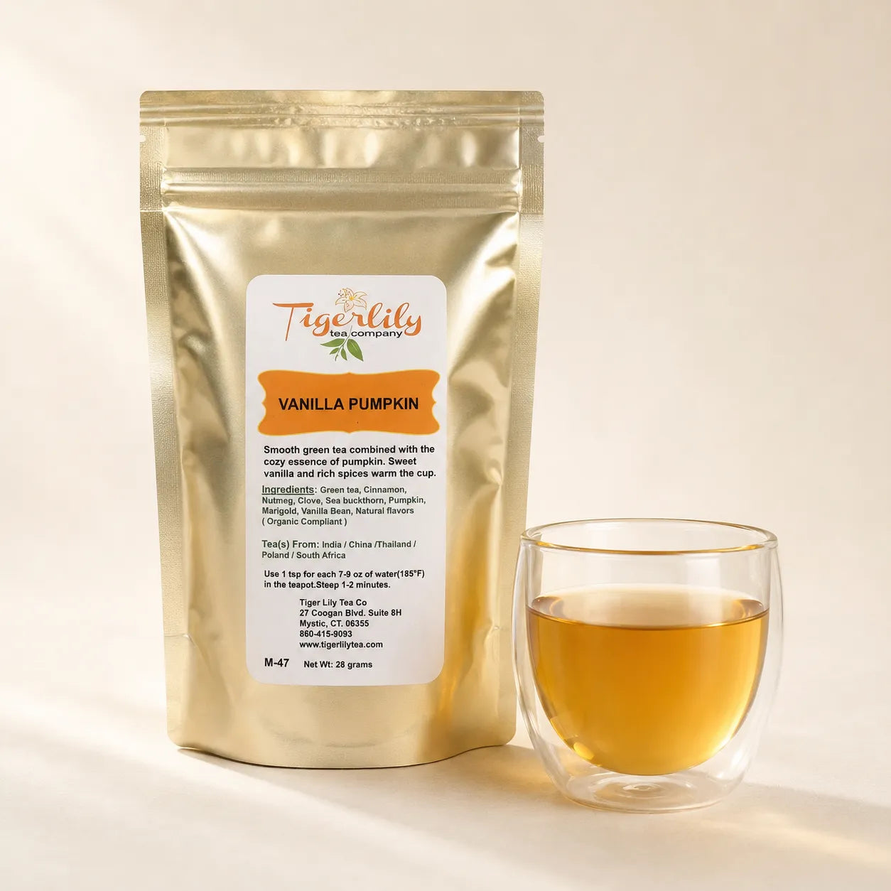 Vanilla Pumpkin Green Tea
