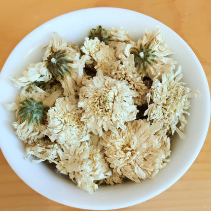 Organic Chrysanthemum Herbal Flower Tea – Caffeine-Free by Tigerlily Tea