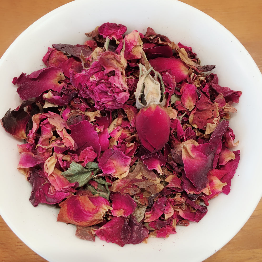 Organic Rose Bud and Petals Herbal Tea – Floral Caffeine-Free by Tigerlily Tea
