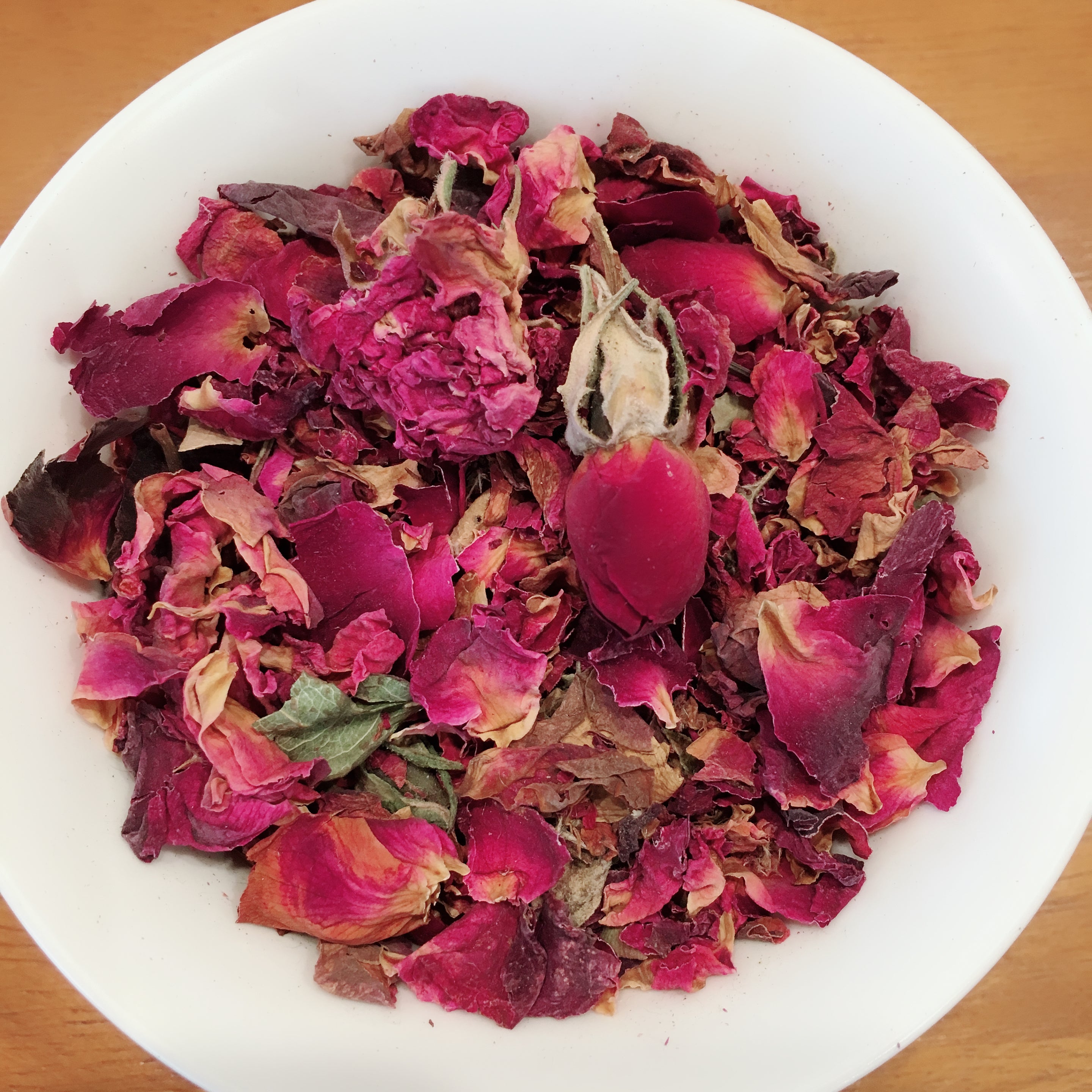 Organic Rose Bud and Petals Herbal Tea – Floral Caffeine-Free by Tigerlily Tea