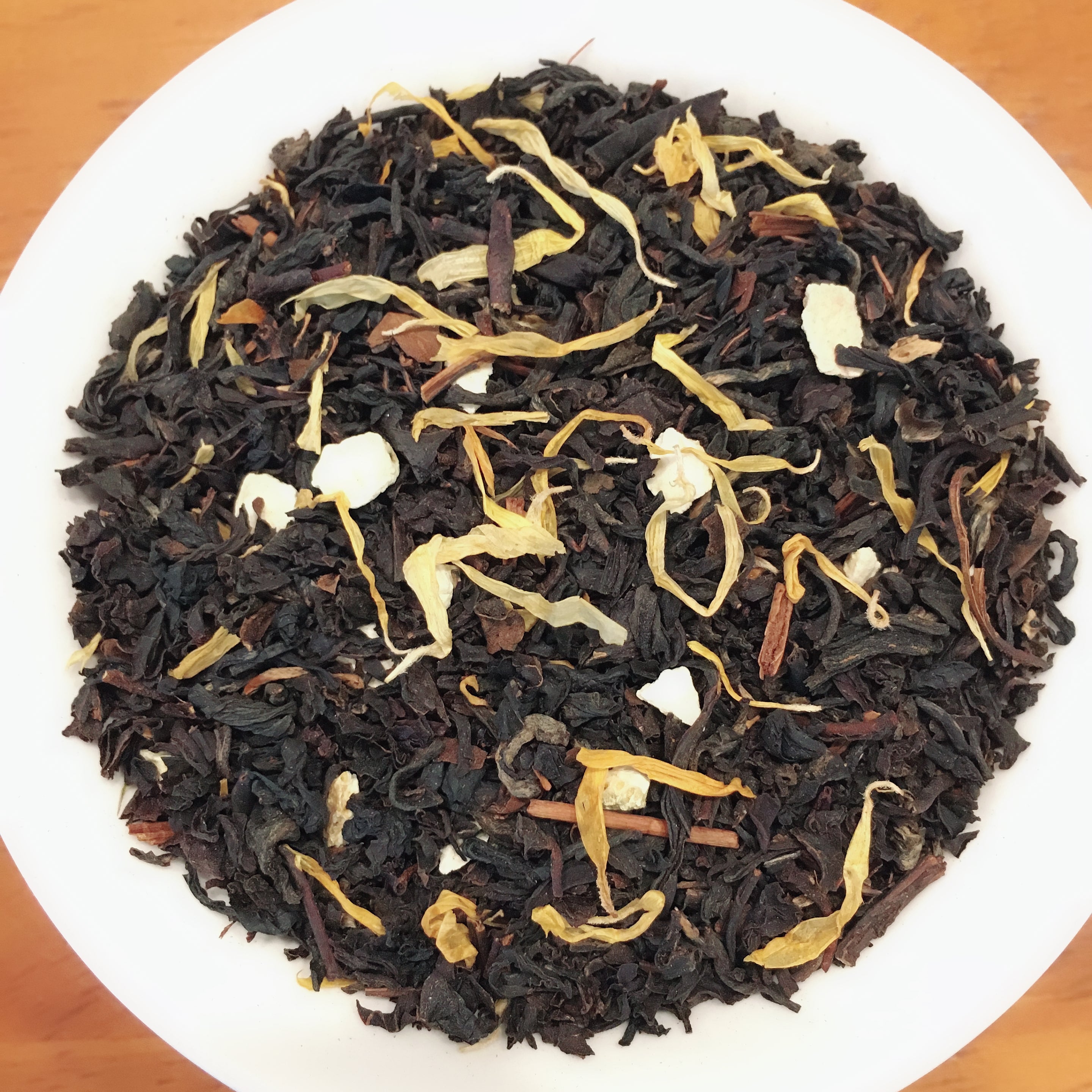 Organic Orange Peach Mango Green Tea by Tigerlily Tea