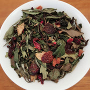 Organic Cranberry Pear – Sweet & Tart Herbal Tea - Green Tea - Tiger Lily Tea Co