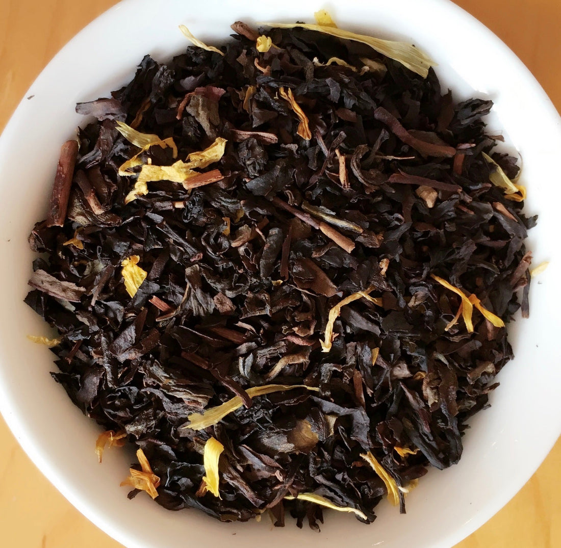 Organic Peach Ginger – Black Fruity & Spicy - Black Tea - Tiger Lily Tea Co
